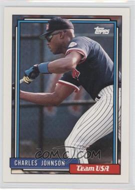 1992 Topps Traded - [Base] #56T - Charles Johnson