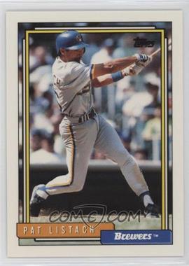 1992 Topps Traded - [Base] #65T - Pat Listach