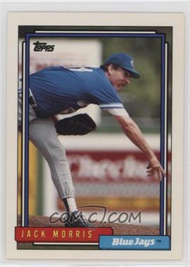 1992 Topps Traded - [Base] #77T - Jack Morris