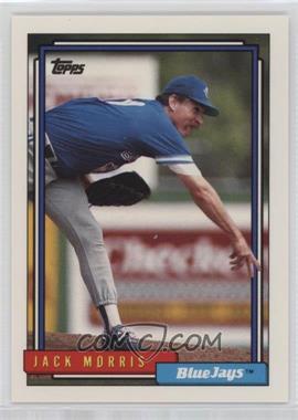 1992 Topps Traded - [Base] #77T - Jack Morris