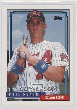 1992 Topps Traded - [Base] #82T - Phil Nevin