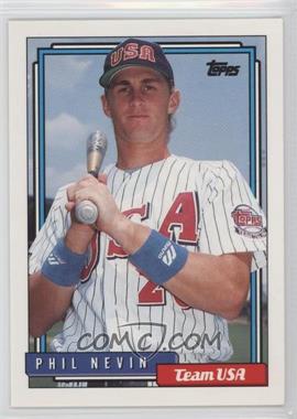 1992 Topps Traded - [Base] #82T - Phil Nevin