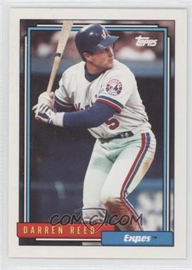 1992 Topps Traded - [Base] #91T - Darren Reed