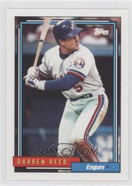 1992 Topps Traded - [Base] #91T - Darren Reed