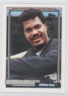 1992 Topps Traded - [Base] #9T - George Bell