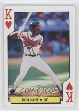 1992 U.S. Playing Card Atlanta Braves - Box Set [Base] #KH - Ron Gant