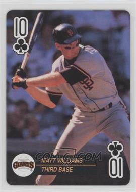 1992 U.S. Playing Card Baseball Aces - Box Set [Base] #10C - Matt Williams