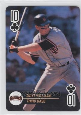 1992 U.S. Playing Card Baseball Aces - Box Set [Base] #10C - Matt Williams