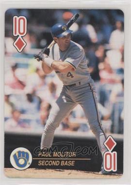 1992 U.S. Playing Card Baseball Aces - Box Set [Base] #10D - Paul Molitor