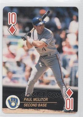 1992 U.S. Playing Card Baseball Aces - Box Set [Base] #10D - Paul Molitor