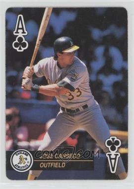 1992 U.S. Playing Card Baseball Aces - Box Set [Base] #AC - Jose Canseco