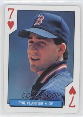 1992 U.S. Playing Card Boston Red Sox - Box Set [Base] #7H - Phil Plantier