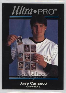 1992 Ultra-Pro Page Promos - Box Topper [Base] #P19 - Jose Canseco