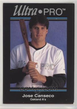 1992 Ultra-Pro Page Promos - Box Topper [Base] #P6 - Jose Canseco /100000