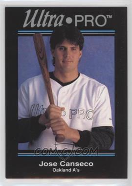 1992 Ultra-Pro Page Promos - Box Topper [Base] #P6 - Jose Canseco /100000