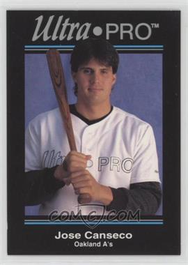 1992 Ultra-Pro Page Promos - Box Topper [Base] #P6 - Jose Canseco /100000
