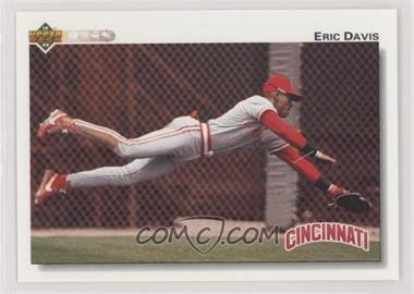 1992 Upper Deck - [Base] - Factory Set Gold Hologram #125 - Eric Davis