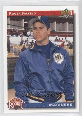 1992 Upper Deck - [Base] - Factory Set Gold Hologram #15 - Star Rookie - Roger Salkeld