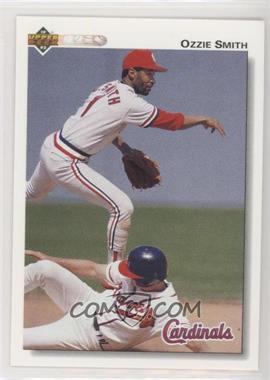 1992 Upper Deck - [Base] - Factory Set Gold Hologram #177 - Ozzie Smith