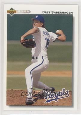 1992 Upper Deck - [Base] - Factory Set Gold Hologram #233 - Bret Saberhagen