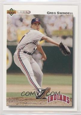 1992 Upper Deck - [Base] - Factory Set Gold Hologram #336 - Greg Swindell