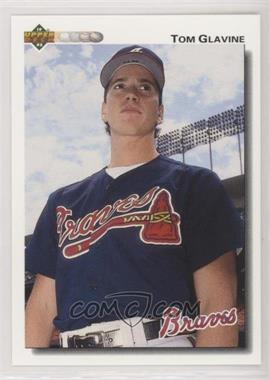 1992 Upper Deck - [Base] - Factory Set Gold Hologram #342 - Tom Glavine