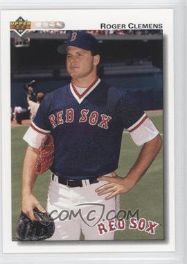 1992 Upper Deck - [Base] - Factory Set Gold Hologram #545 - Roger Clemens