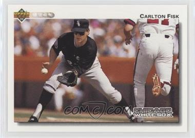 1992 Upper Deck - [Base] - Factory Set Gold Hologram #571 - Carlton Fisk