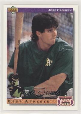 1992 Upper Deck - [Base] - Factory Set Gold Hologram #649 - Jose Canseco