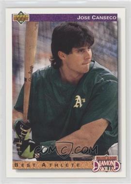 1992 Upper Deck - [Base] - Factory Set Gold Hologram #649 - Jose Canseco