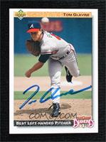 Tom Glavine [JSA Certified COA Sticker]