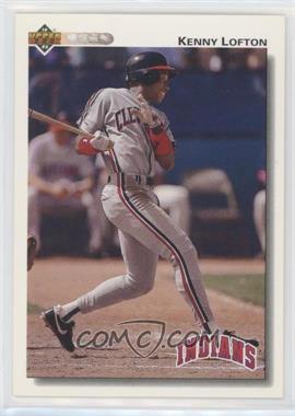 1992 Upper Deck - [Base] - Factory Set Gold Hologram #766 - Kenny Lofton