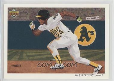 1992 Upper Deck - [Base] - Factory Set Gold Hologram #90 - Team Checklist - Rickey Henderson