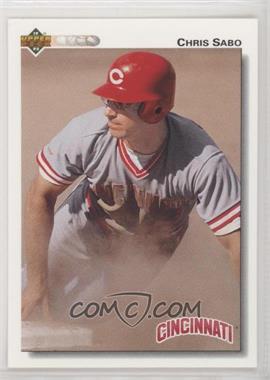 1992 Upper Deck - [Base] #123 - Chris Sabo