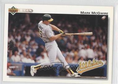 1992 Upper Deck - [Base] #153 - Mark McGwire