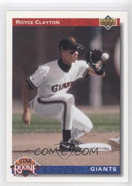 1992 Upper Deck - [Base] #2 - Star Rookie - Royce Clayton