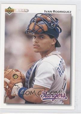 1992 Upper Deck - [Base] #245 - Ivan Rodriguez