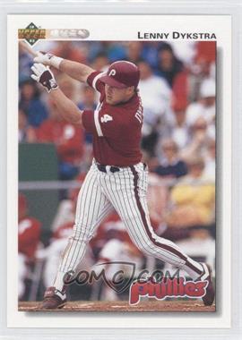 1992 Upper Deck - [Base] #246 - Lenny Dykstra