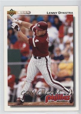 1992 Upper Deck - [Base] #246 - Lenny Dykstra