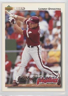 1992 Upper Deck - [Base] #246 - Lenny Dykstra