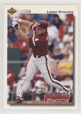 1992 Upper Deck - [Base] #246 - Lenny Dykstra