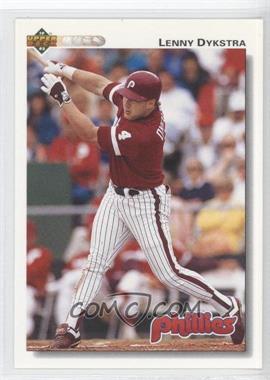 1992 Upper Deck - [Base] #246 - Lenny Dykstra