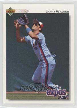 1992 Upper Deck - [Base] #249 - Larry Walker