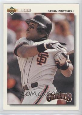 1992 Upper Deck - [Base] #266 - Kevin Mitchell