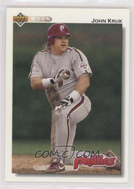 1992 Upper Deck - [Base] #326 - John Kruk