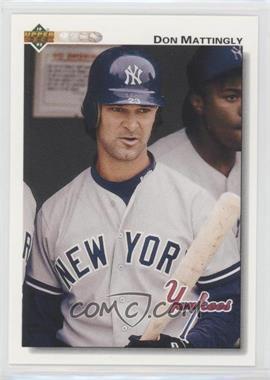 1992 Upper Deck - [Base] #356 - Don Mattingly