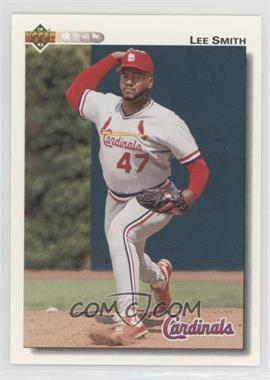 1992 Upper Deck - [Base] #376 - Lee Smith [EX to NM]