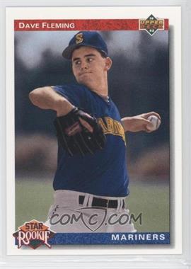 1992 Upper Deck - [Base] #4 - Star Rookie - Dave Fleming