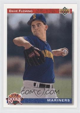 1992 Upper Deck - [Base] #4 - Star Rookie - Dave Fleming