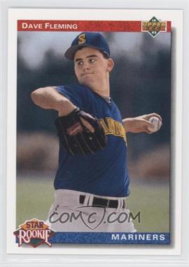 1992 Upper Deck - [Base] #4 - Star Rookie - Dave Fleming